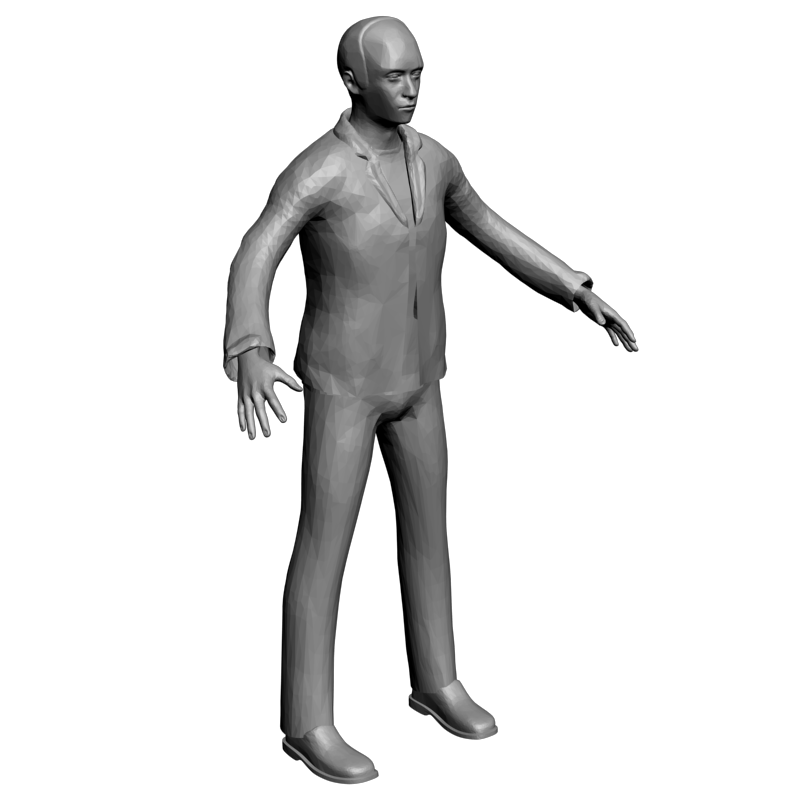 картинка Мужчина L3-169 3D-STL.COM