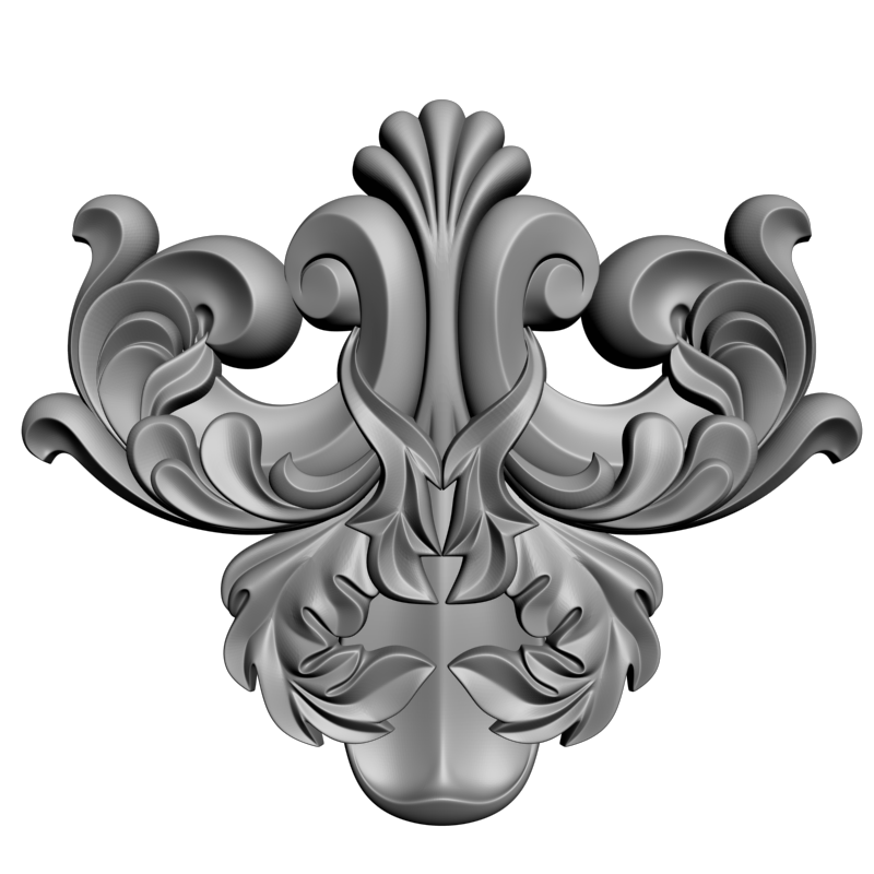 картинка Накладка декоративная D10-440 3D-STL.COM