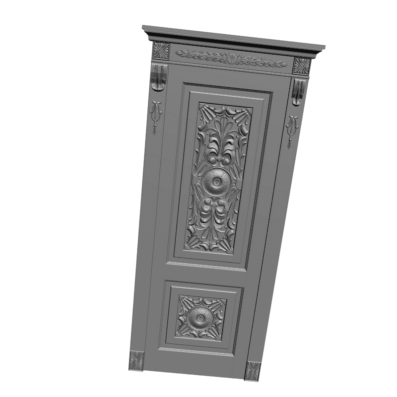 картинка Дверь резная H3-004 3D-STL.COM