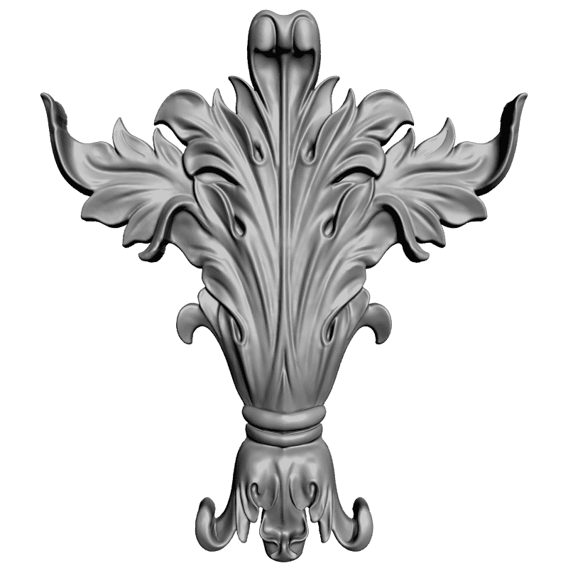 картинка Накладка резная D10-066 3D-STL.COM