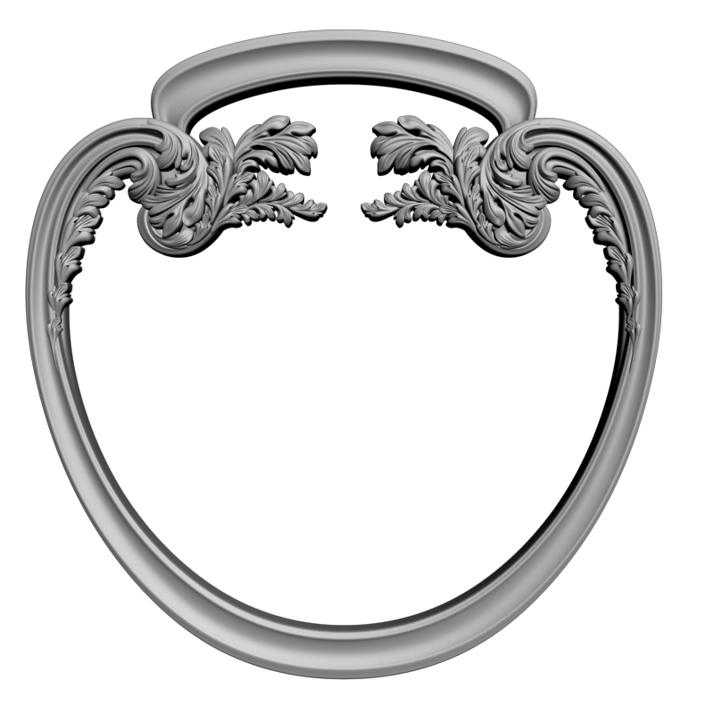 картинка Накладка декоративная D10-366 3D-STL.COM