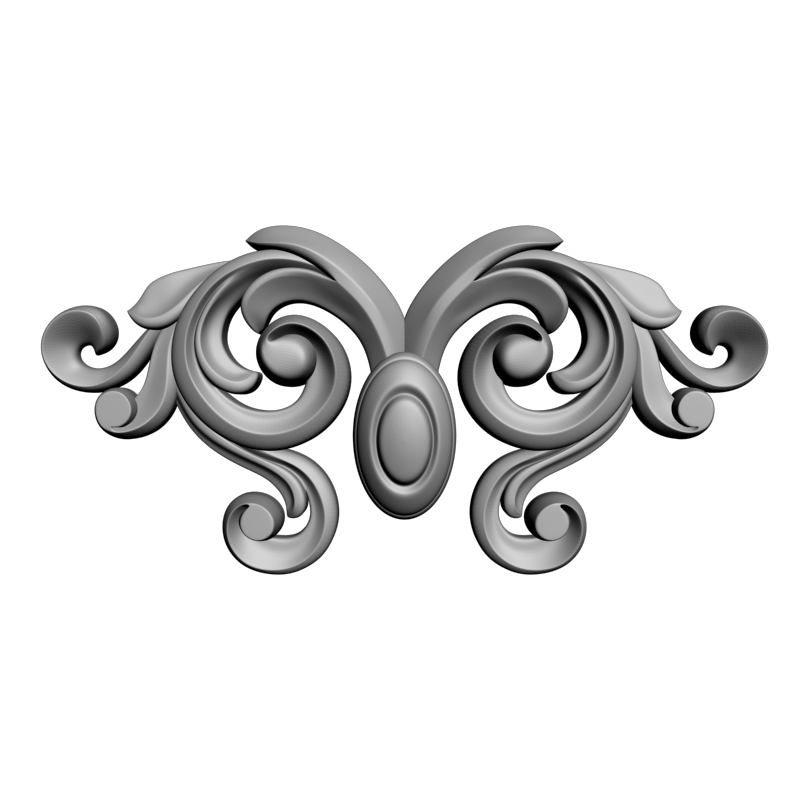 картинка Элемент декора D10-456 3D-STL.COM