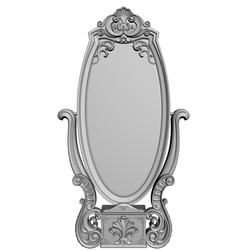 картинка Рама под зеркало D14-404 3D-STL.COM