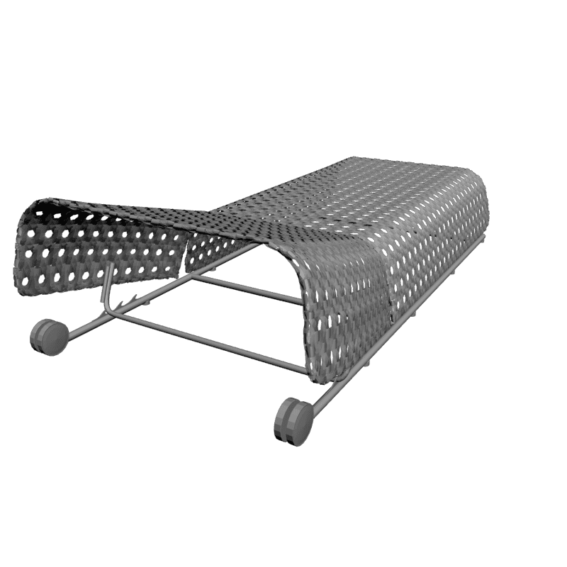 картинка Лежак M13-034 3D-STL.COM