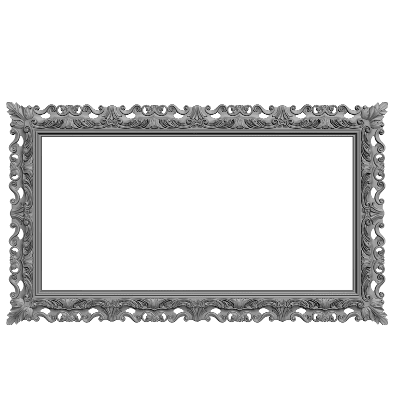 картинка Прямоугольная рама D14-321 3D-STL.COM