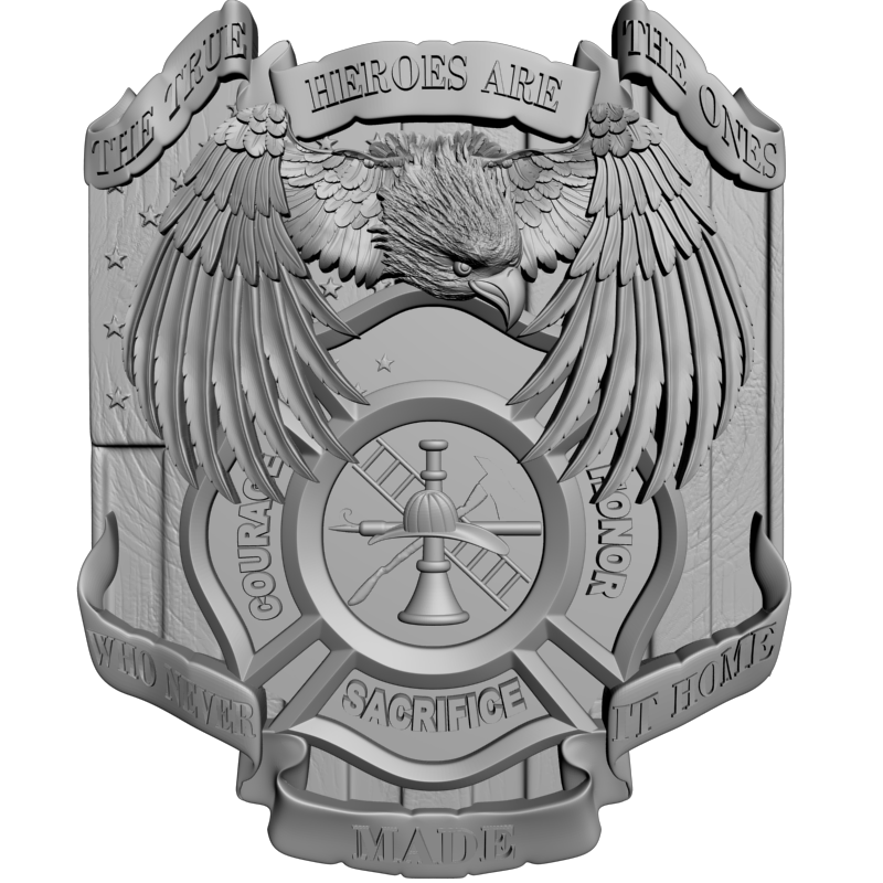 картинка Щит Пожарного RG3-096 3D-STL.COM