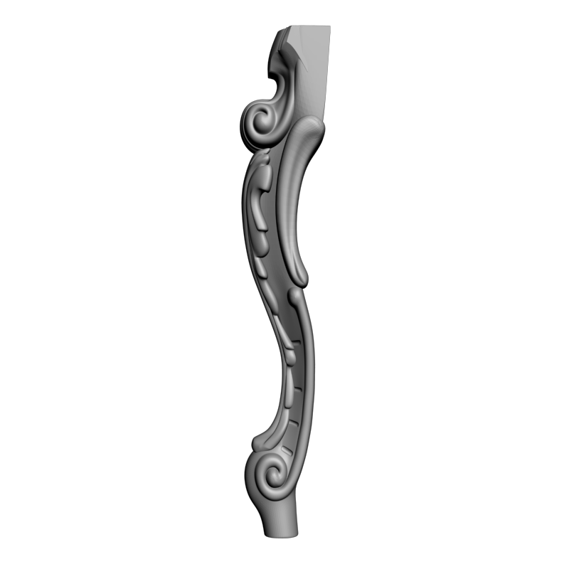 картинка Ножка мебельная M6-094 3D-STL.COM