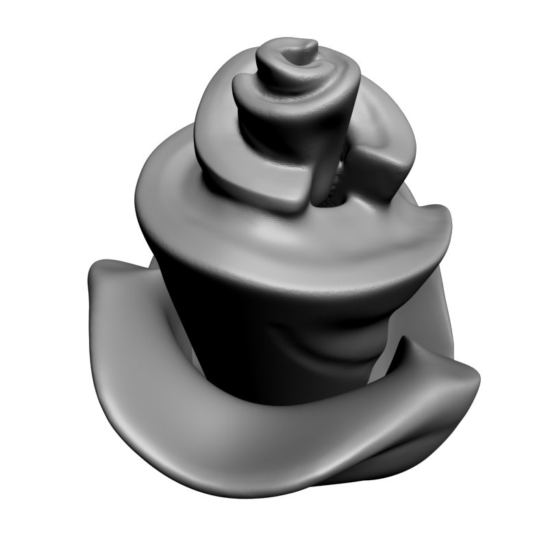 картинка Розочка бутон F4-133 3D-STL.COM