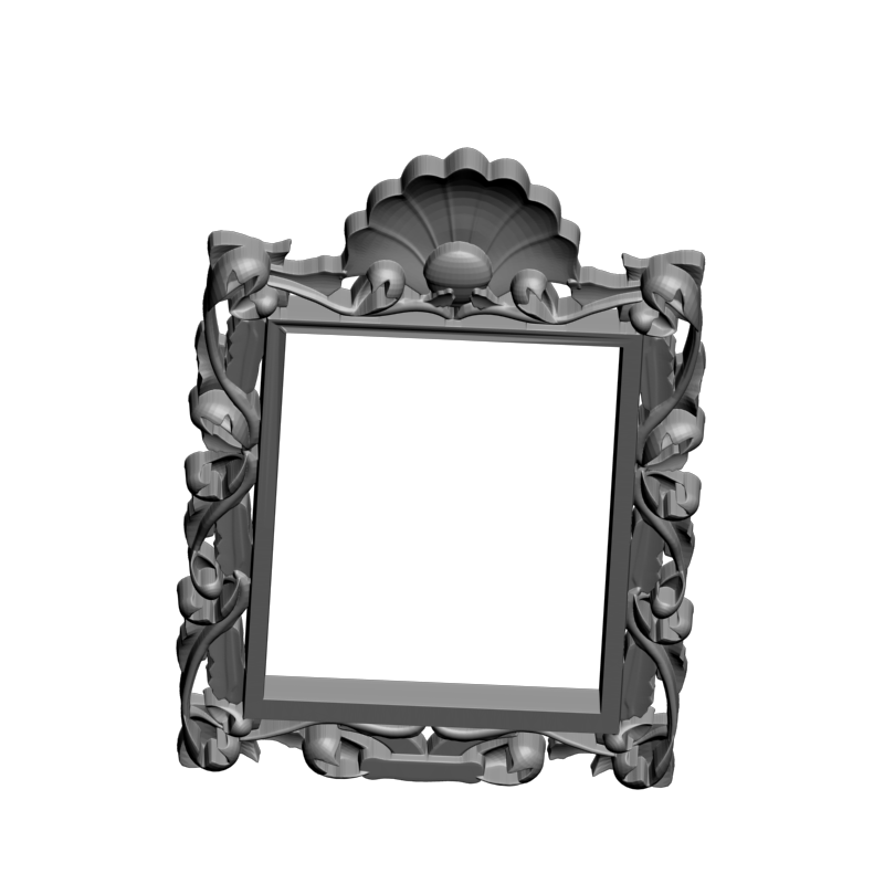 картинка Рама резная D14-482 3D-STL.COM