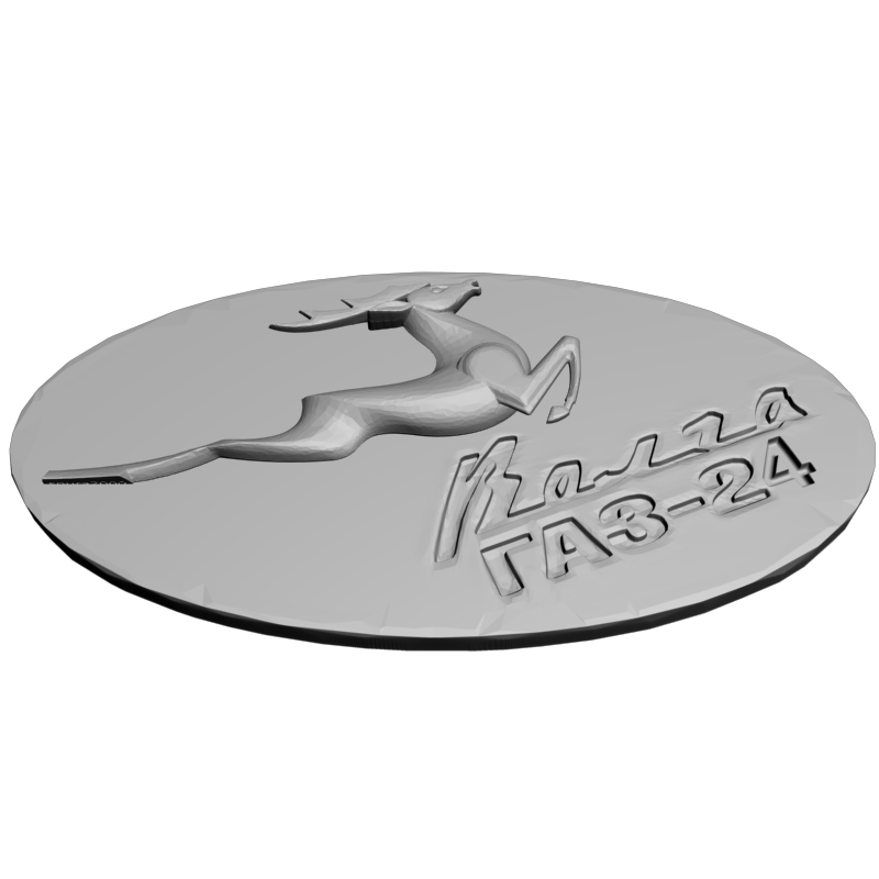 картинка ГАЗ-24 RG3-073 3D-STL.COM