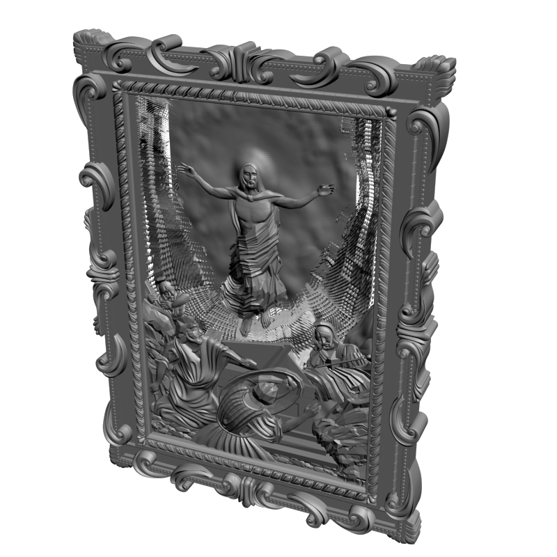 картинка Иисус V3-364 3D-STL.COM