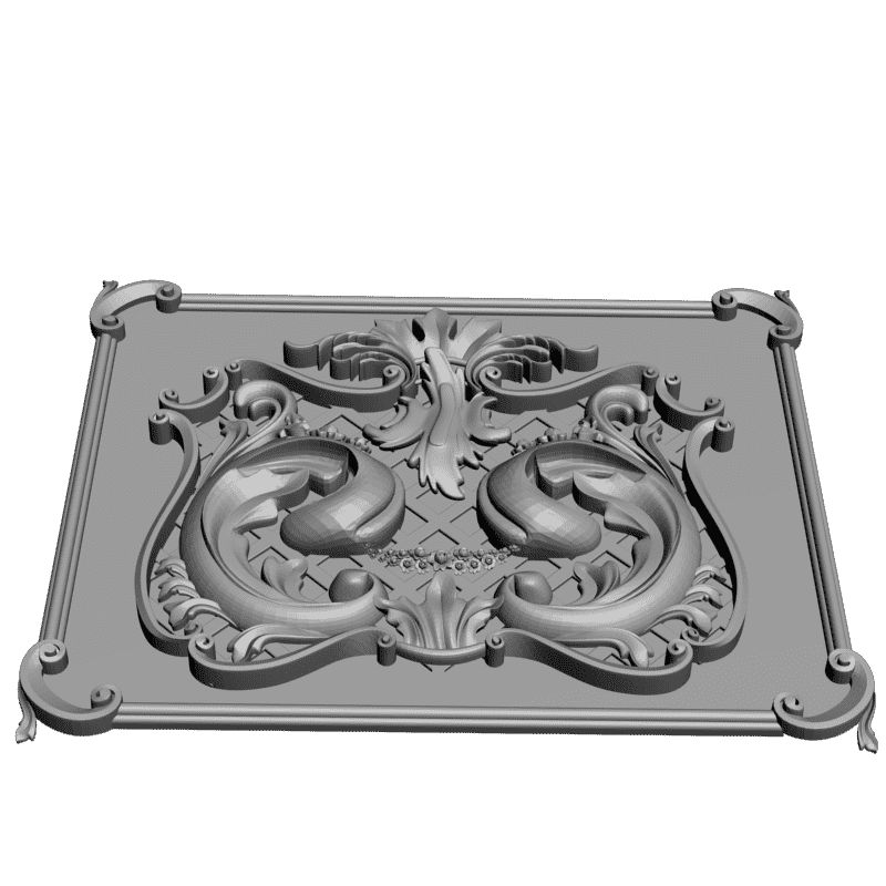 картинка Панель резная D11-122 3D-STL.COM