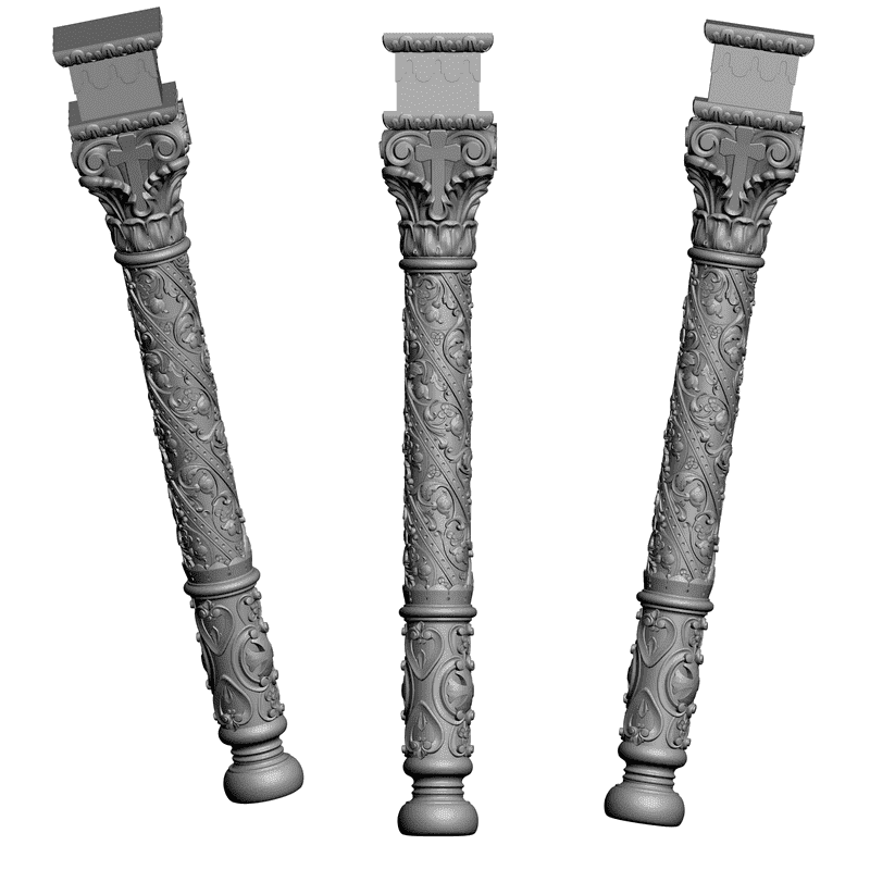 картинка Колонна D8-005 3D-STL.COM