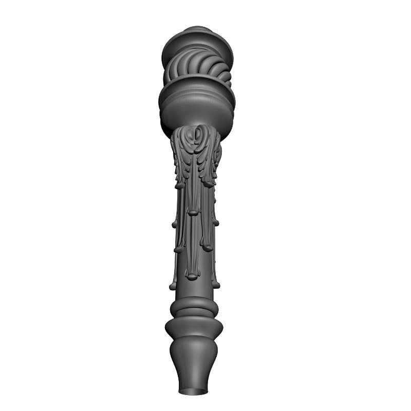 картинка Ножка мебельная M6-096 3D-STL.COM
