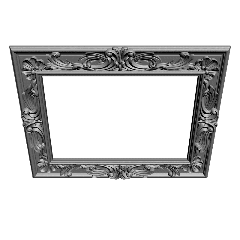 картинка Рама резная для картины D14-052 3D-STL.COM