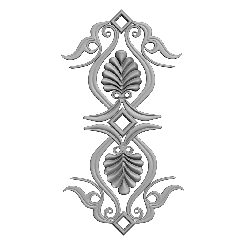 картинка Накладка D10-345 3D-STL.COM