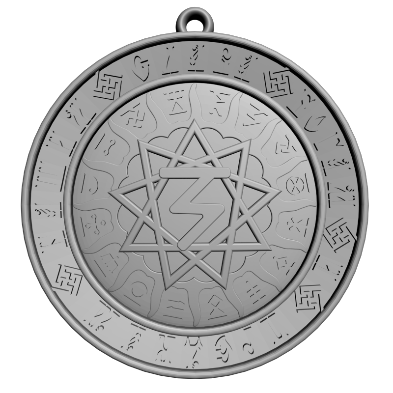 картинка Оберег Чертог Орла RG1-146 3D-STL.COM