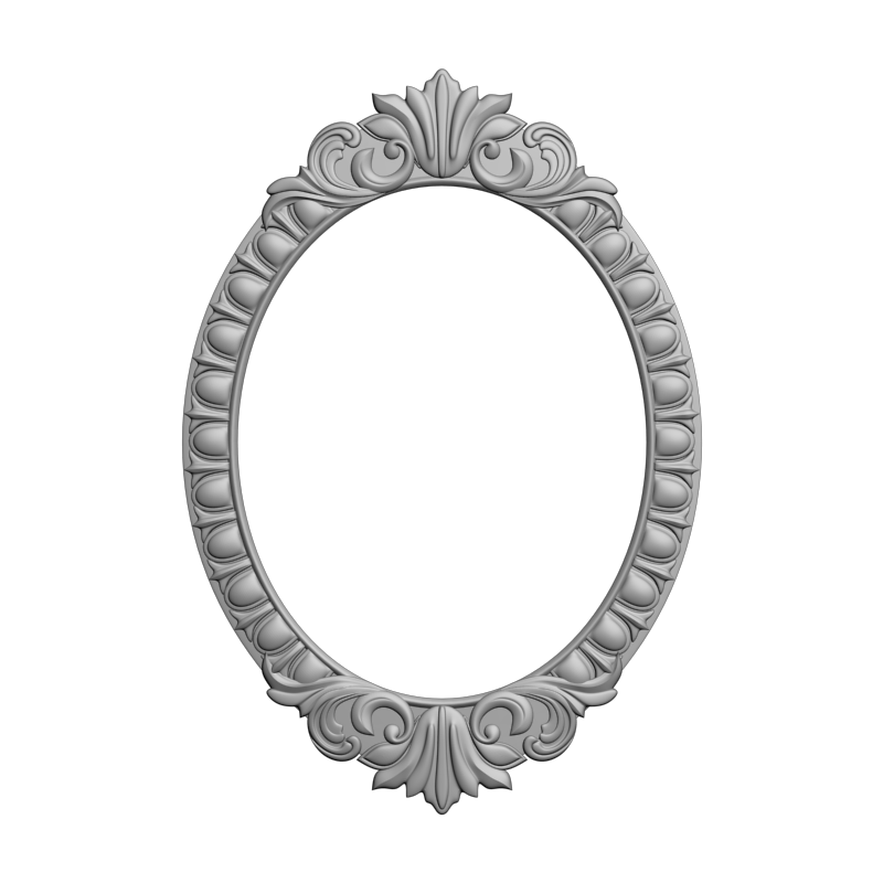 картинка Рамка резная D14-656 3D-STL.COM