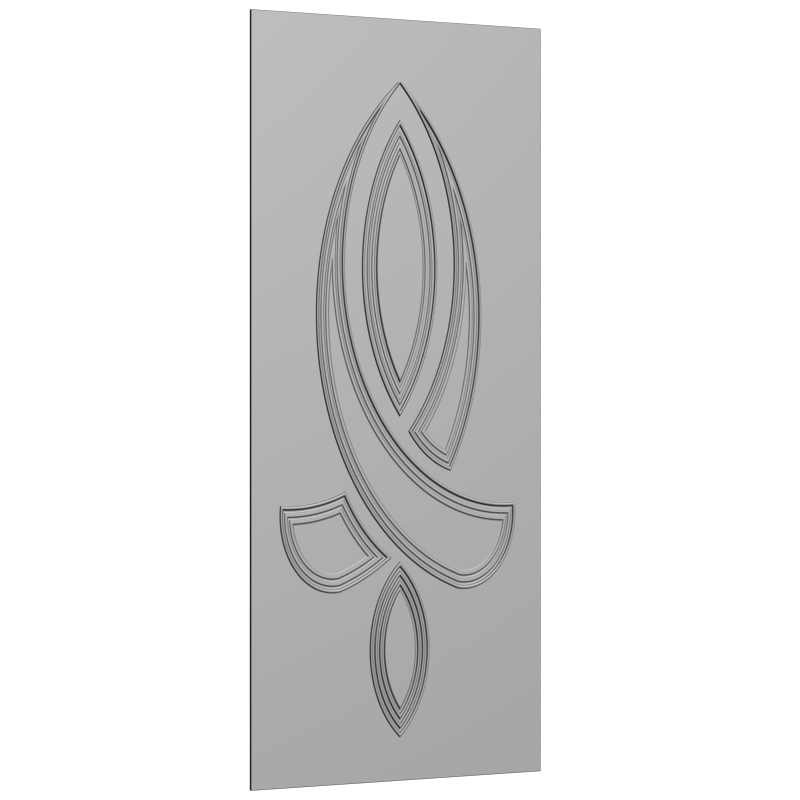 картинка Двери резные H3-077 3D-STL.COM