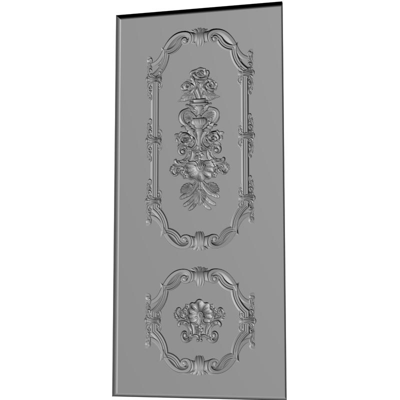 картинка Двери резные H3-081 3D-STL.COM