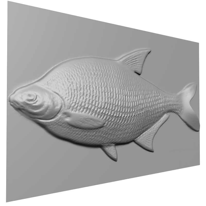картинка Лещь F5-044 3D-STL.COM