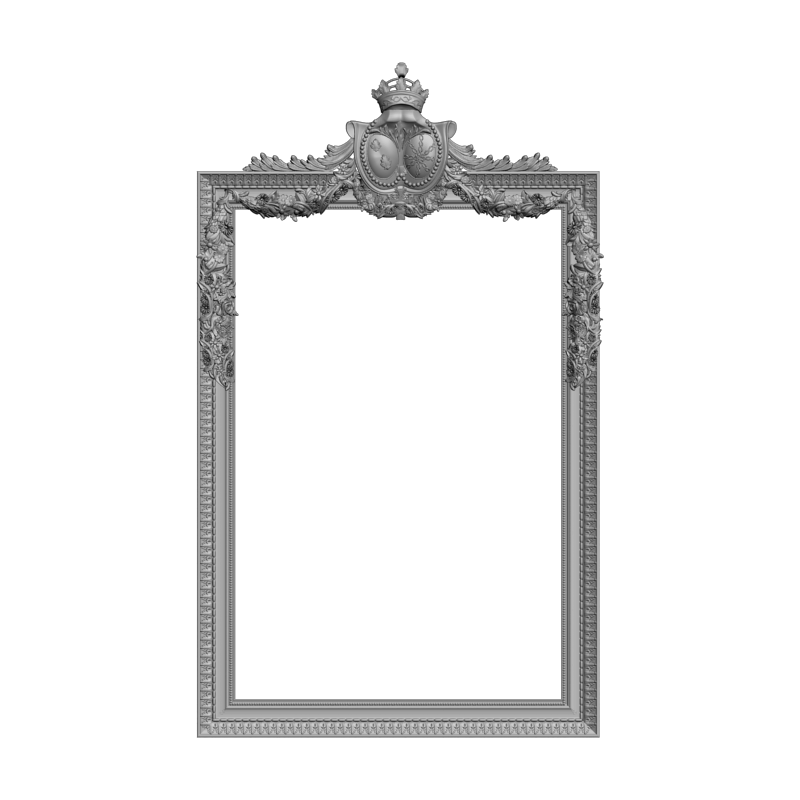 картинка Рама резная D14-497 3D-STL.COM