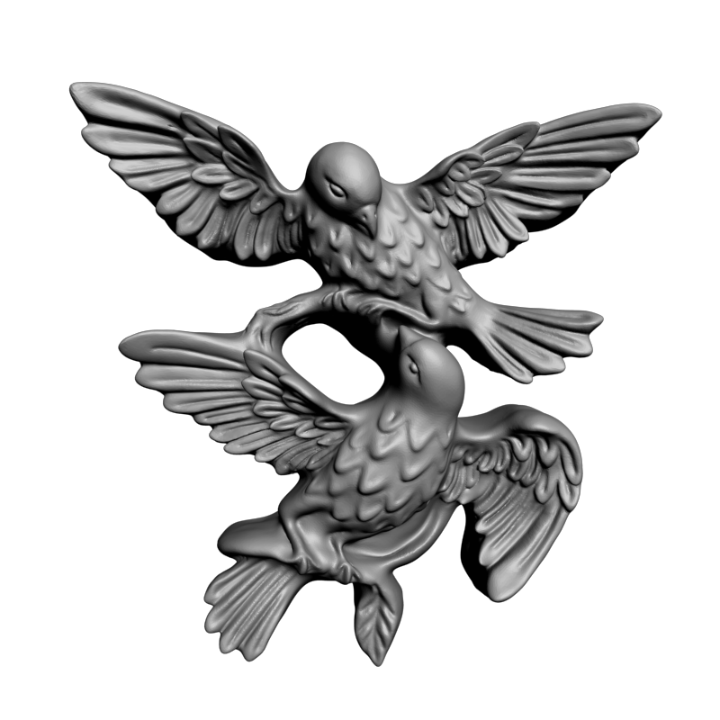 картинка Птички F3-090 3D-STL.COM