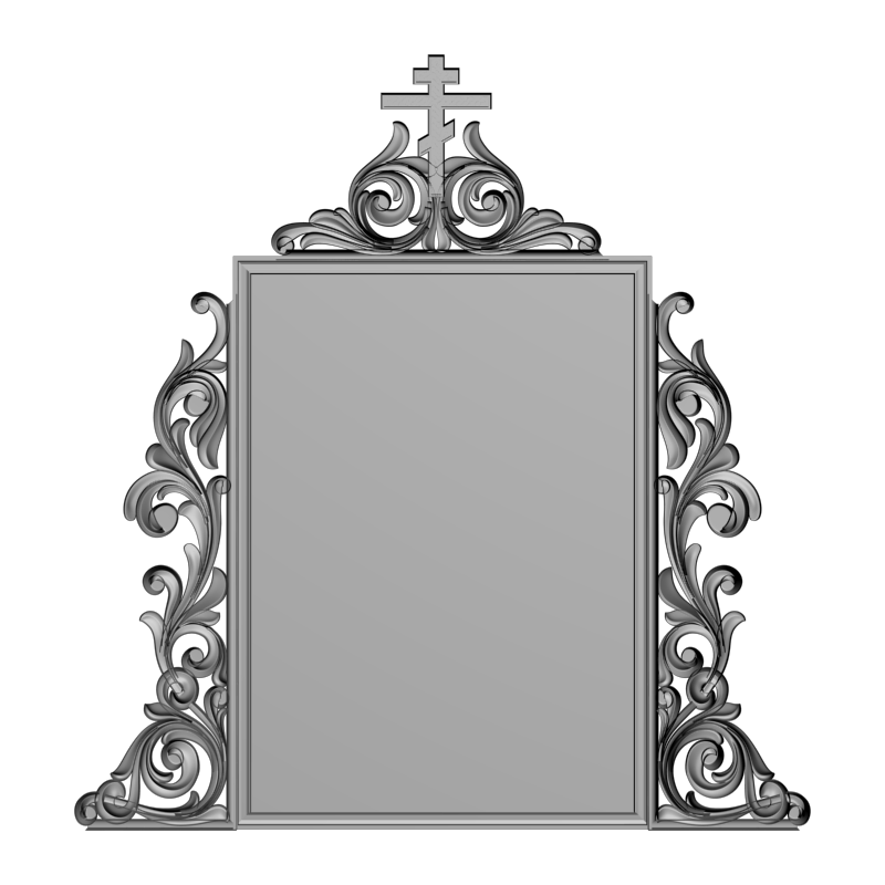 картинка Рама резная настольная D14-441 3D-STL.COM