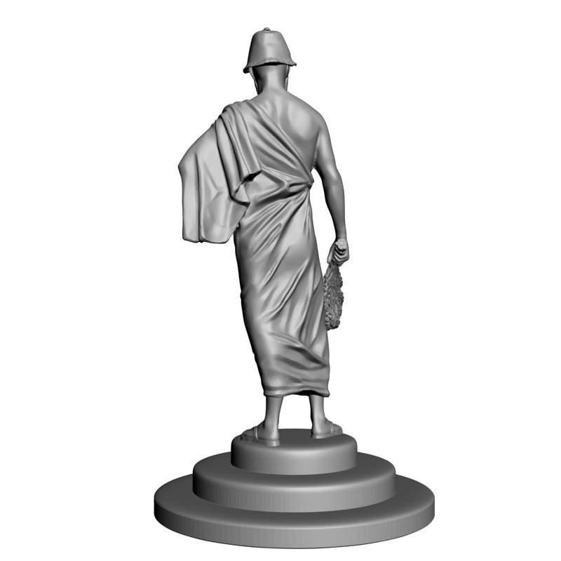 картинка Баньщик в рост L3-362 3D-STL.COM
