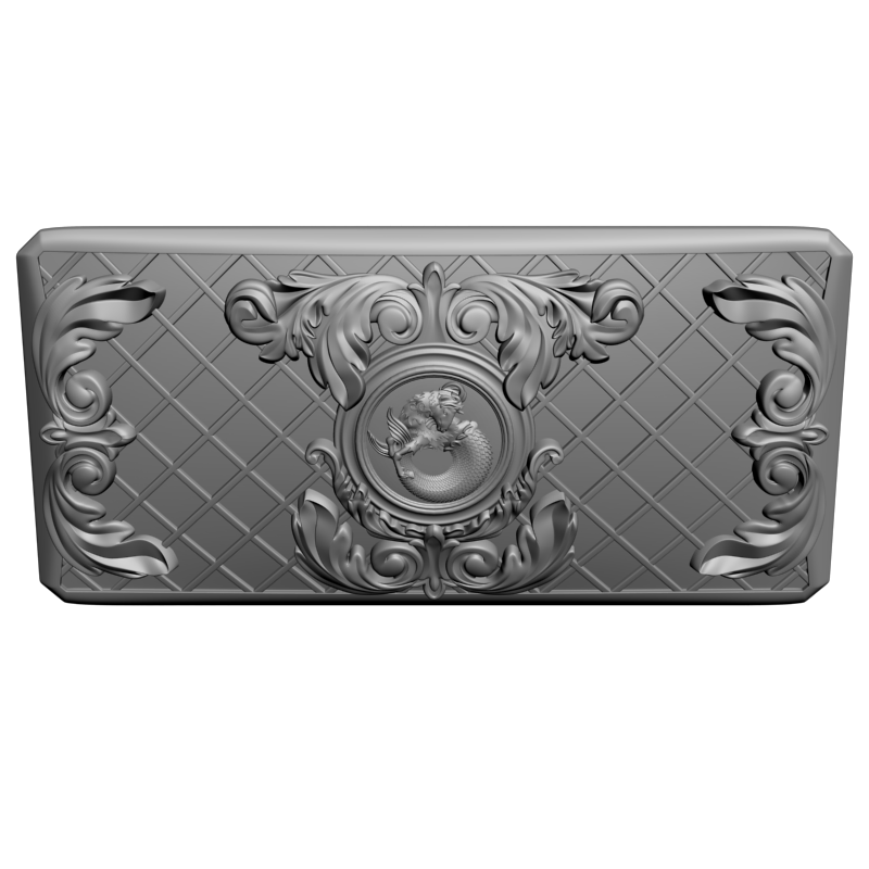 картинка Шкатулка 7 деталей P4-356 3D-STL.COM