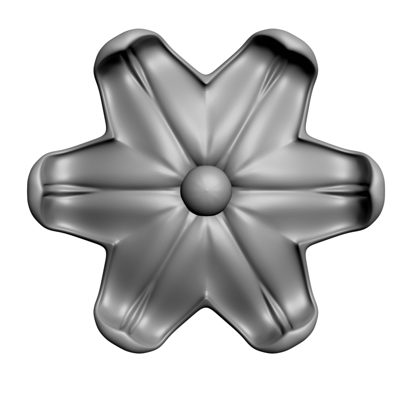 картинка Розетка резная D16-382 3D-STL.COM