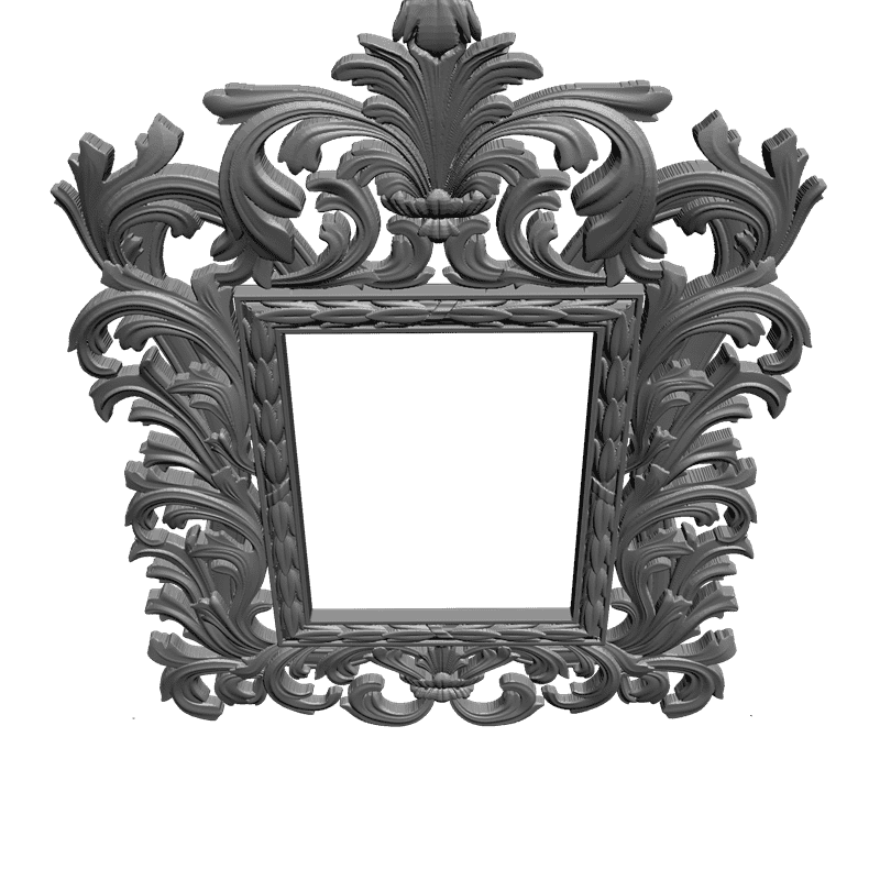 картинка Рама резная D14-149 3D-STL.COM