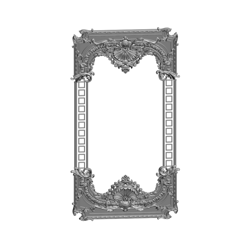 картинка Рама резная D14-489 3D-STL.COM