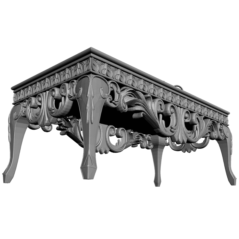 картинка Столик кофейный M8-021 3D-STL.COM