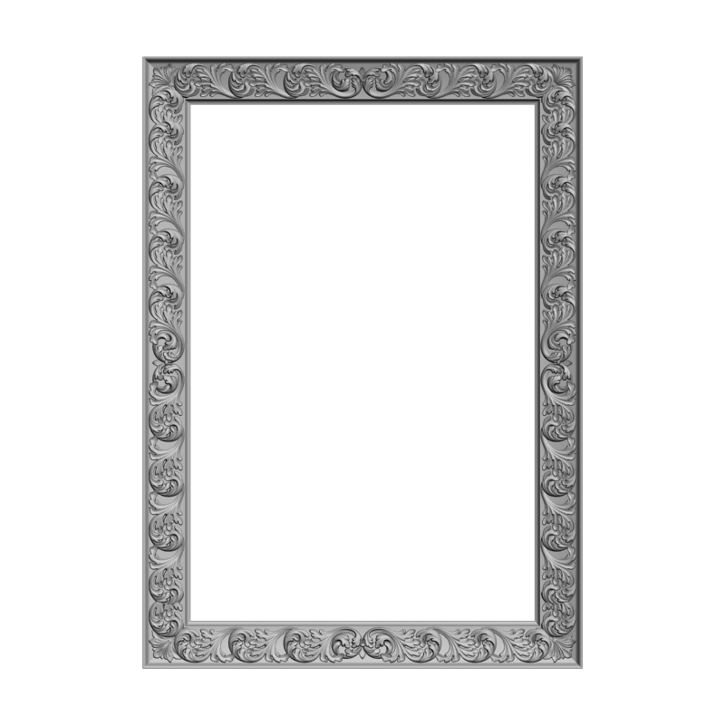 картинка Рама резная D14-508 3D-STL.COM