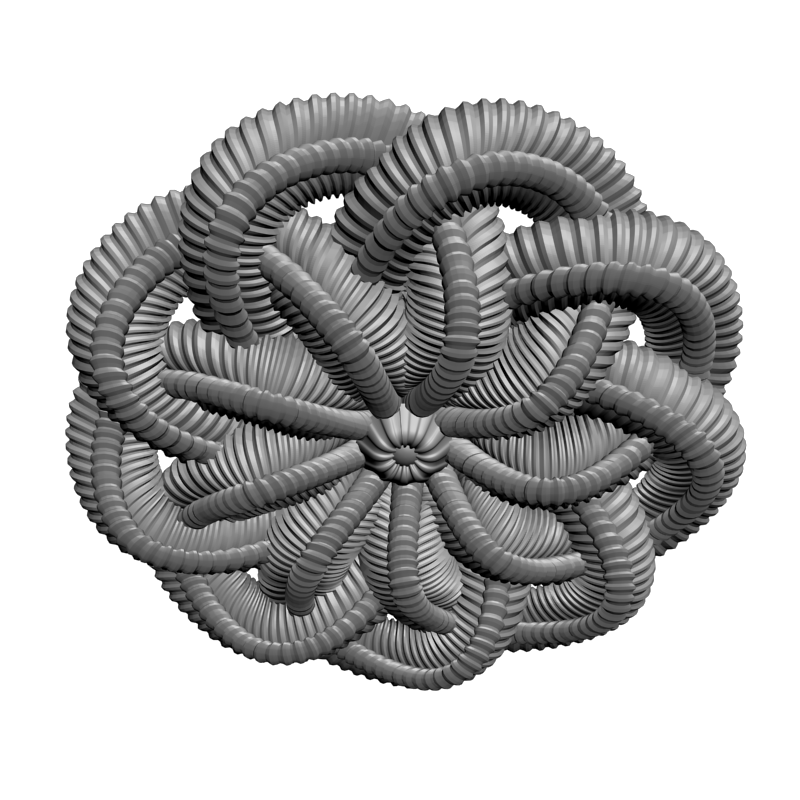 картинка Розетка резная D16-355 3D-STL.COM