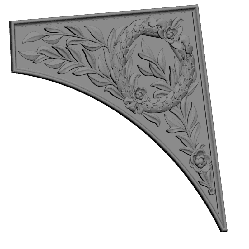 картинка Лепниня D10-237 3D-STL.COM