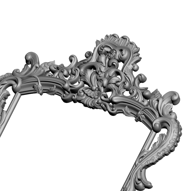 картинка Большая рама под зеркало D14-357 3D-STL.COM