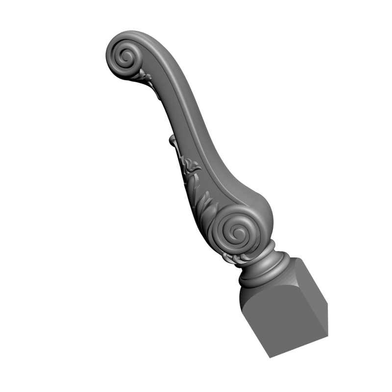 картинка Столб D17-075 3D-STL.COM