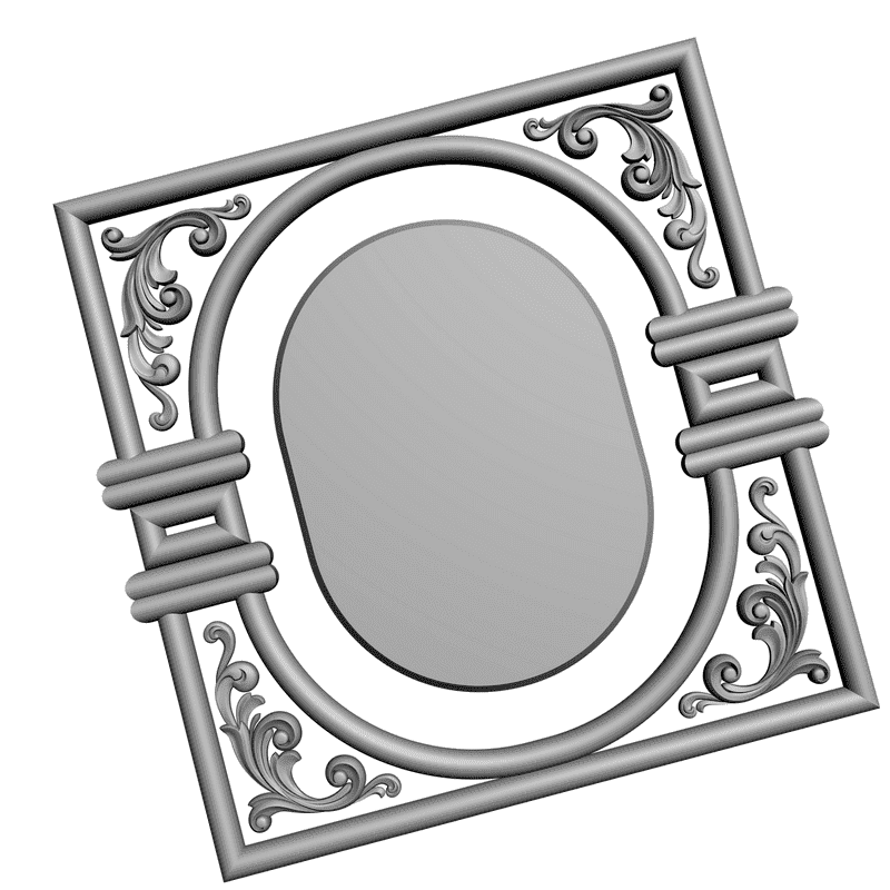 картинка Дверь резная H3-008 3D-STL.COM
