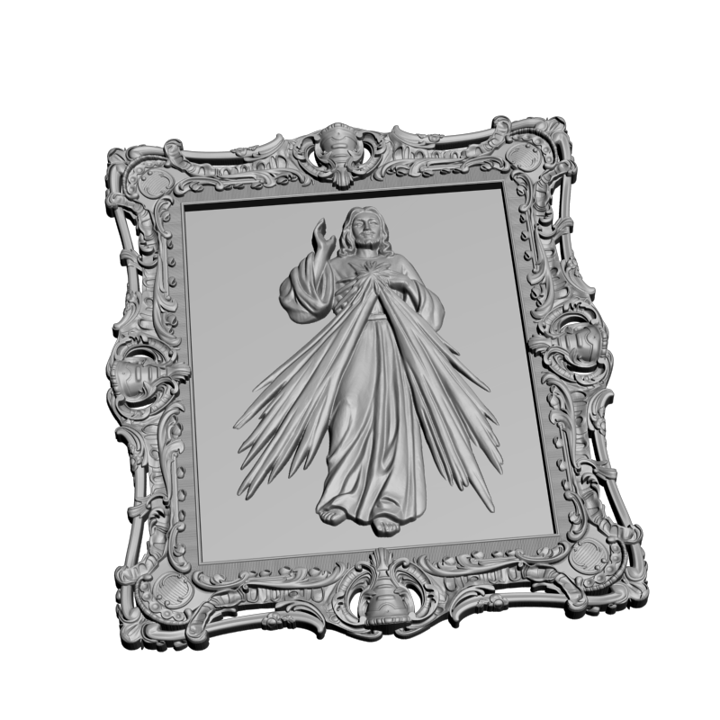 картинка Иисус V3-369 3D-STL.COM