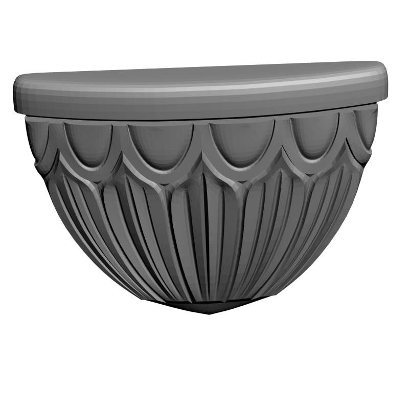картинка Кронштейн резной D9-213 3D-STL.COM