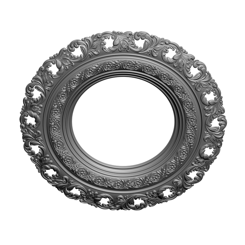 картинка Рама резная D14-481 3D-STL.COM