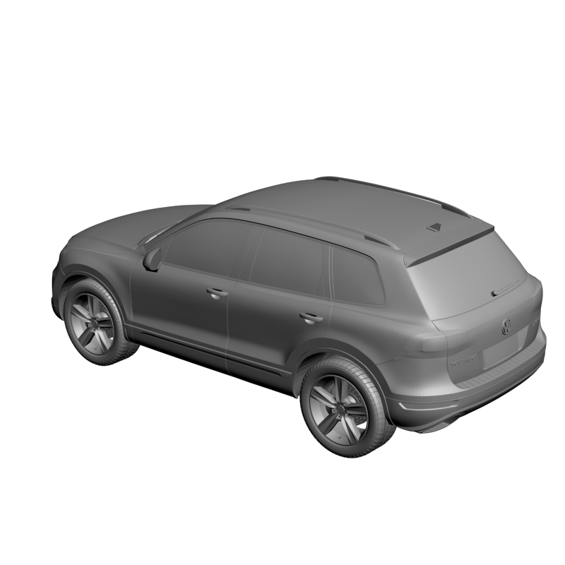 картинка Фольксваген Туарег RT3-064 3D-STL.COM
