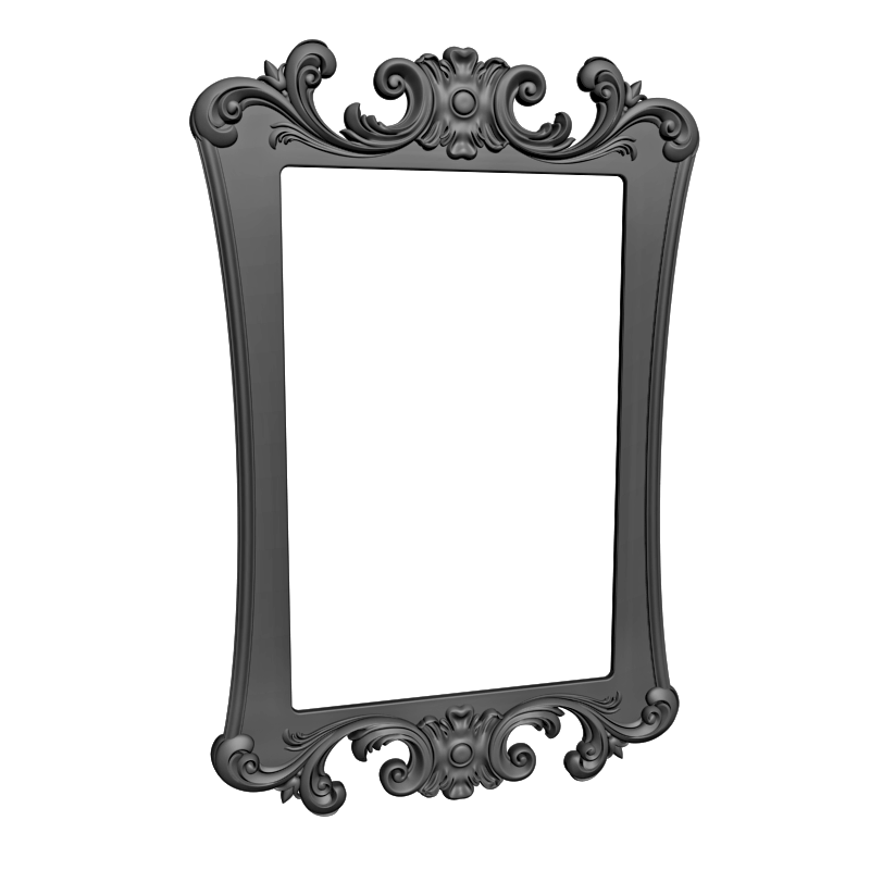 картинка Рама резная D14-448 3D-STL.COM