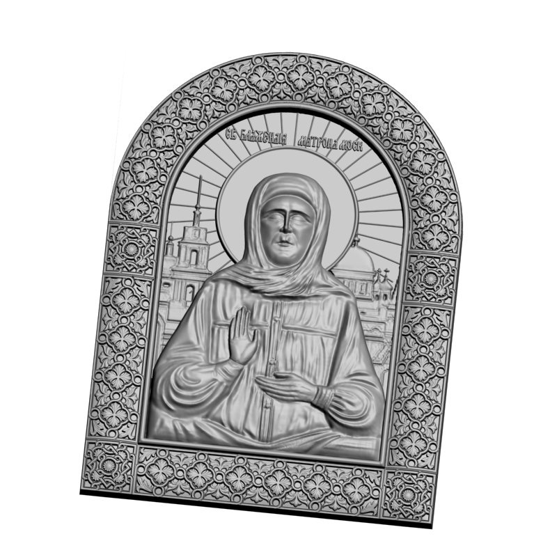 картинка Матрона новый полукруг V3-429 3D-STL.COM