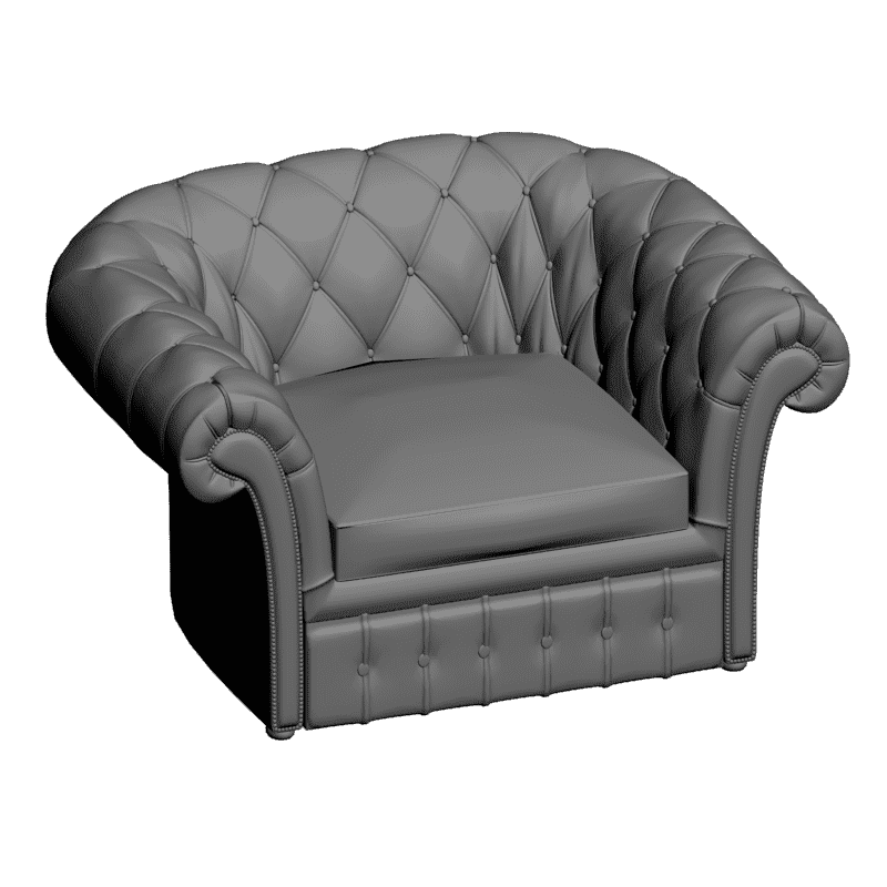 картинка Кресло Бакстер M3-095 3D-STL.COM
