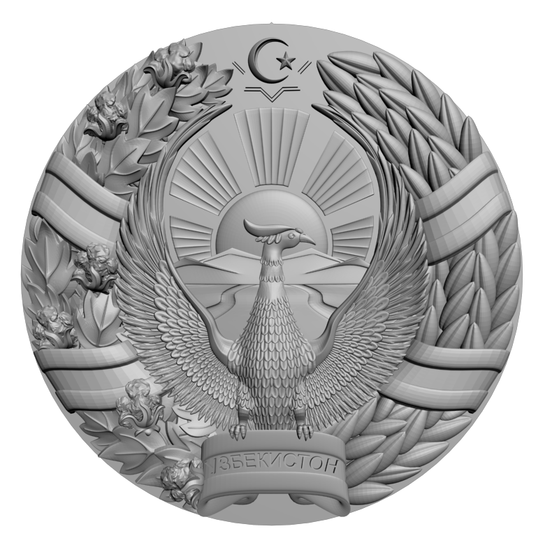 картинка Узбекистон RG1-140 3D-STL.COM