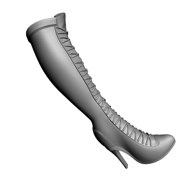 картинка Сапог правый P4-555 3D-STL.COM