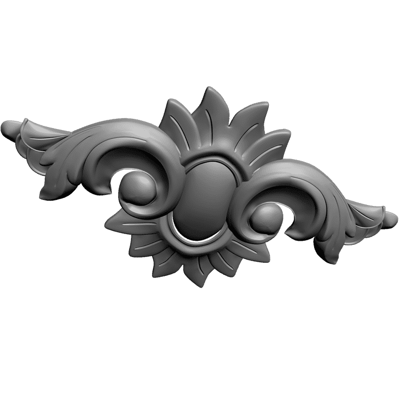 картинка Накладка резная D10-036 3D-STL.COM